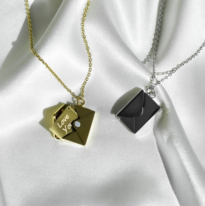 Love Letter Necklace - Luxury LED Gift Box Set