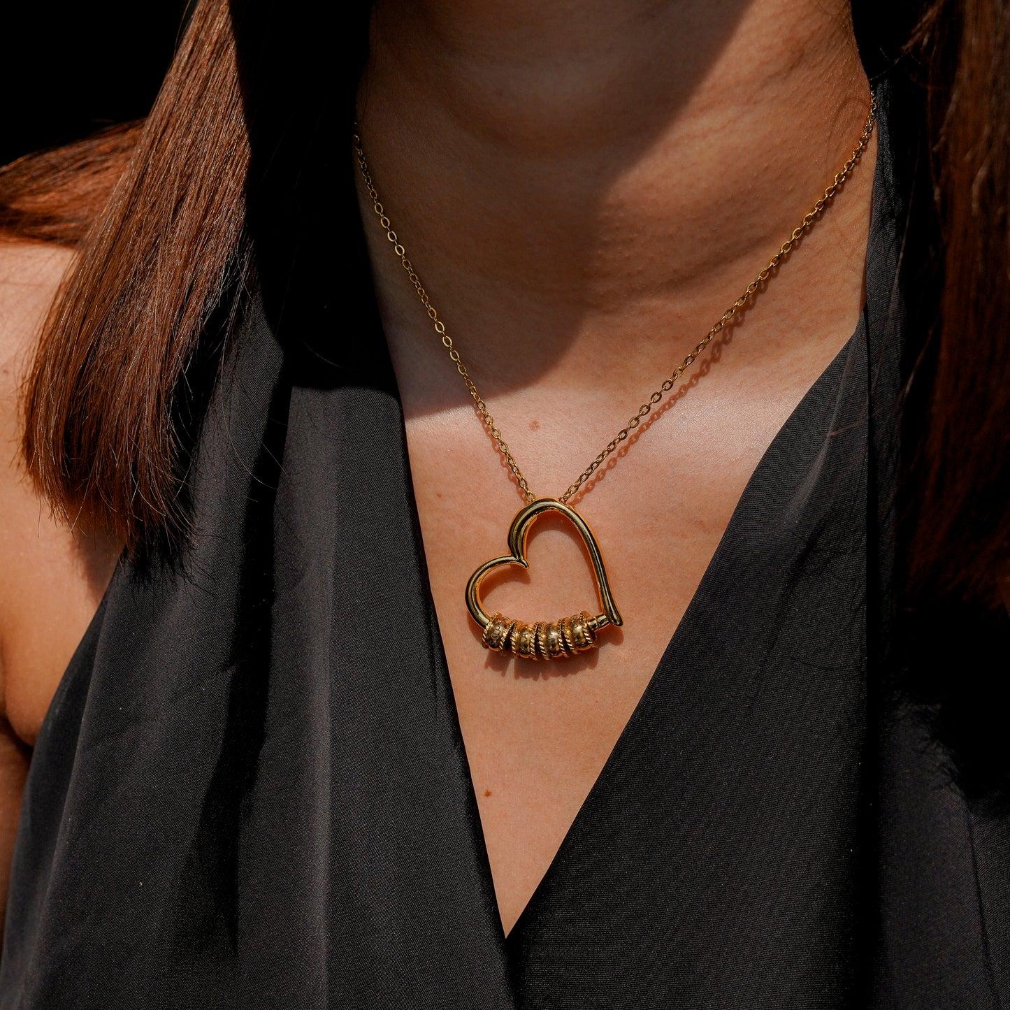 "Heart of the Family" Necklace with Luxury LED Gift Box