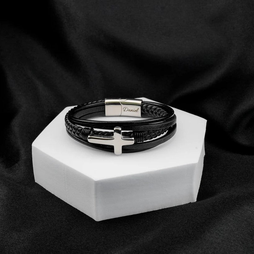 Grandson's Guardian Faith Bracelet