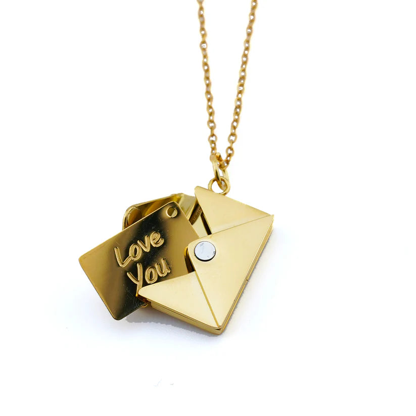 Love Letter Necklace - Luxury LED Gift Box Set
