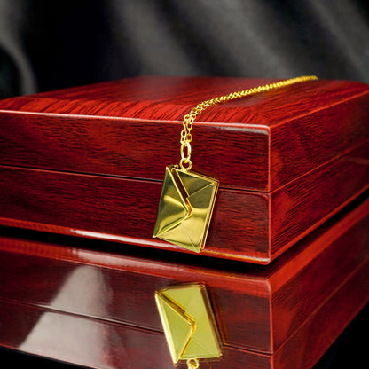 Love Letter Necklace - Luxury LED Gift Box Set