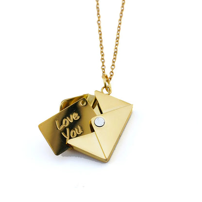 Love Letter Necklace - Luxury LED Gift Box Set