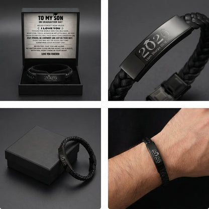 Personalisiertes Geschenkset zum Schulabschluss Ihres Sohnes